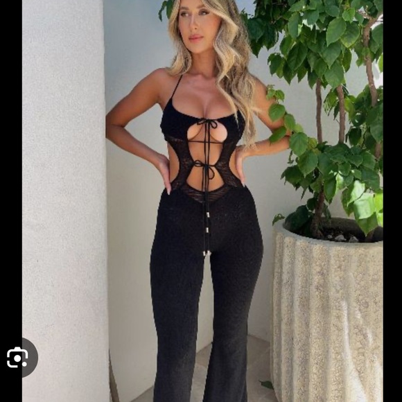 OUTCAST phoebe jumpsuit worn once. Sold out on website! - Picture 2 of 2